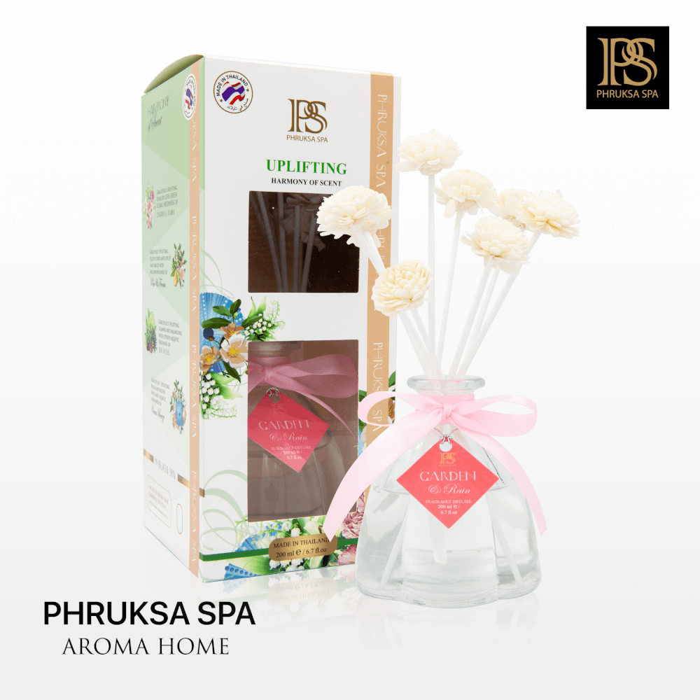 ก้านไม้หอมปรับอากาศ PHRUKSA SPA  ขนาด 200 มล.  กลิ่นสวนดอกไม้_1